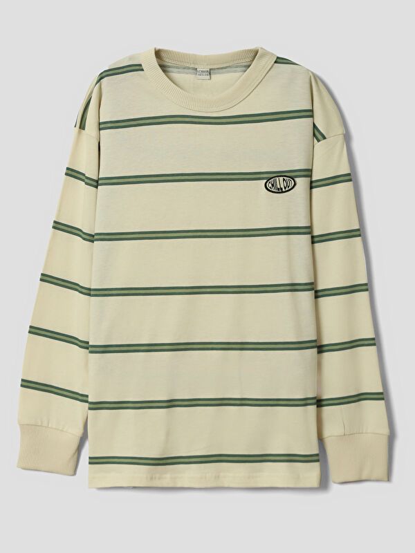 Moudda LC Waikiki - T-shirt en jersey à manches longues pour Garçons - Tunisie 1