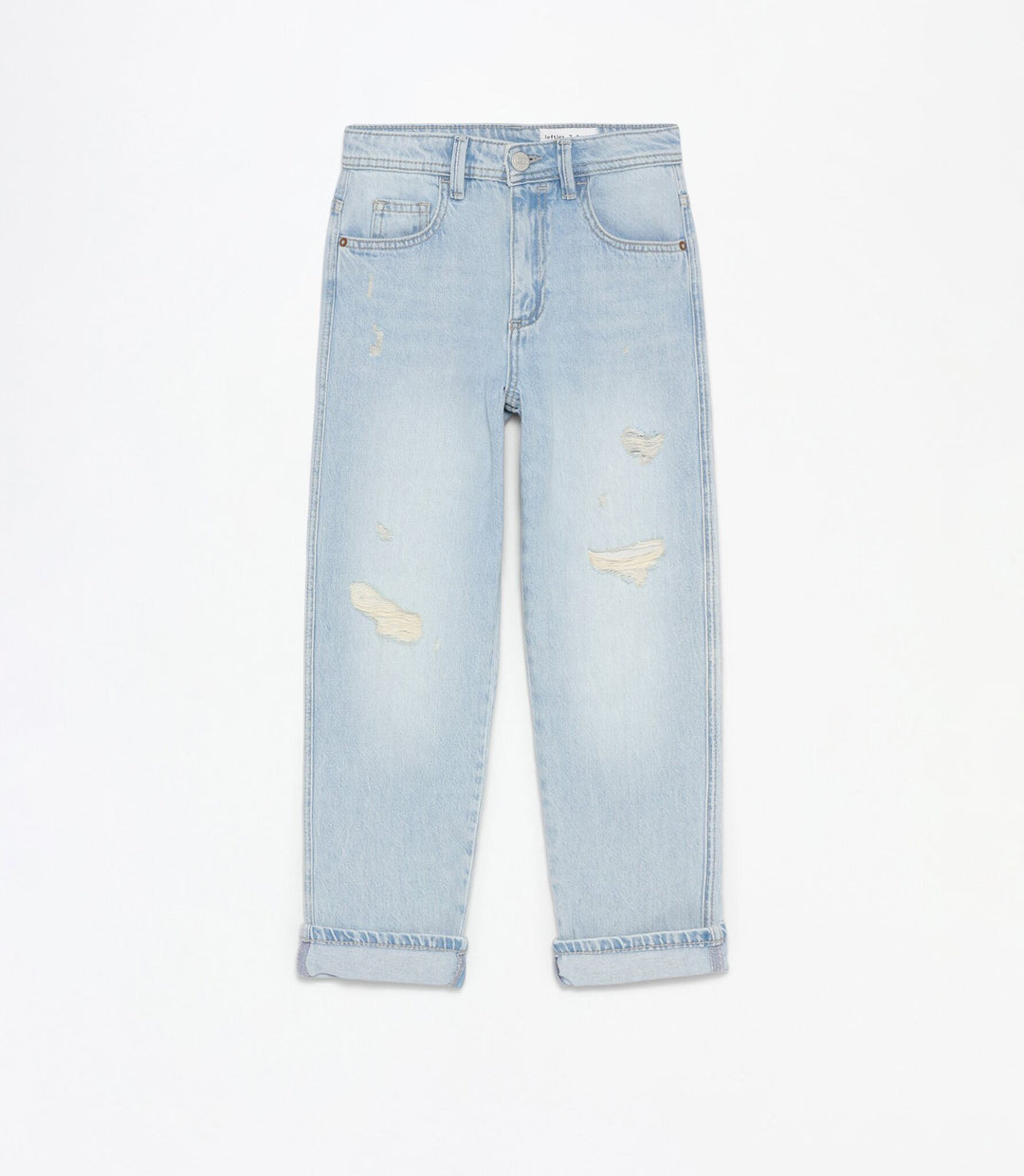 Moudda Lefties - Pantalon Denim Fantaisie Relax - Effet Déchiré Garçon - Tunisie 2