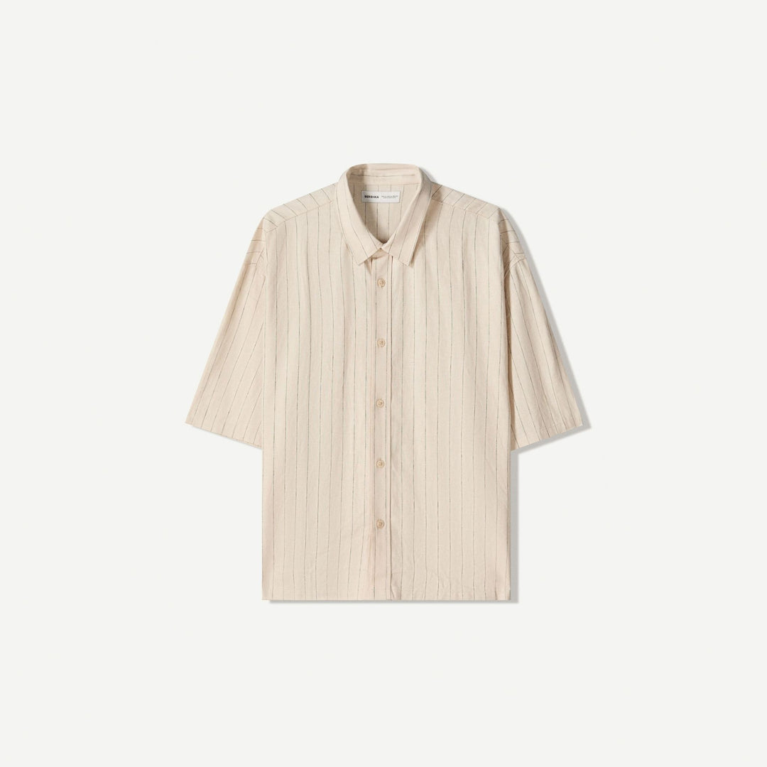 Moudda BERSHKA - Chemise Relax - Lin - Tunisie 1