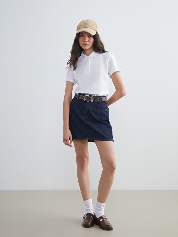 Moudda LC Waikiki - Body jersey manches courtes Femme Buxe blanc - Tunisie 2