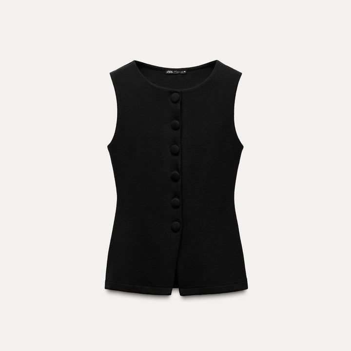 Moudda ZARA - Gilet à Boutons Toucher Doux - Tunisie 2
