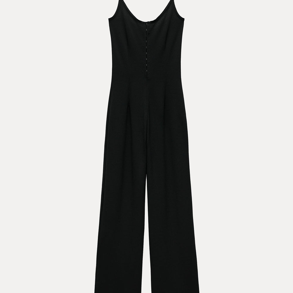 Moudda ZARA - Combinaison longue bretelles, crochets, en crêpe - Tunisie 2