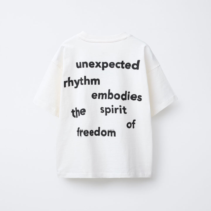 Moudda ZARA - T-Shirt - Lettres Noires & Collection Street - Tunisie 2