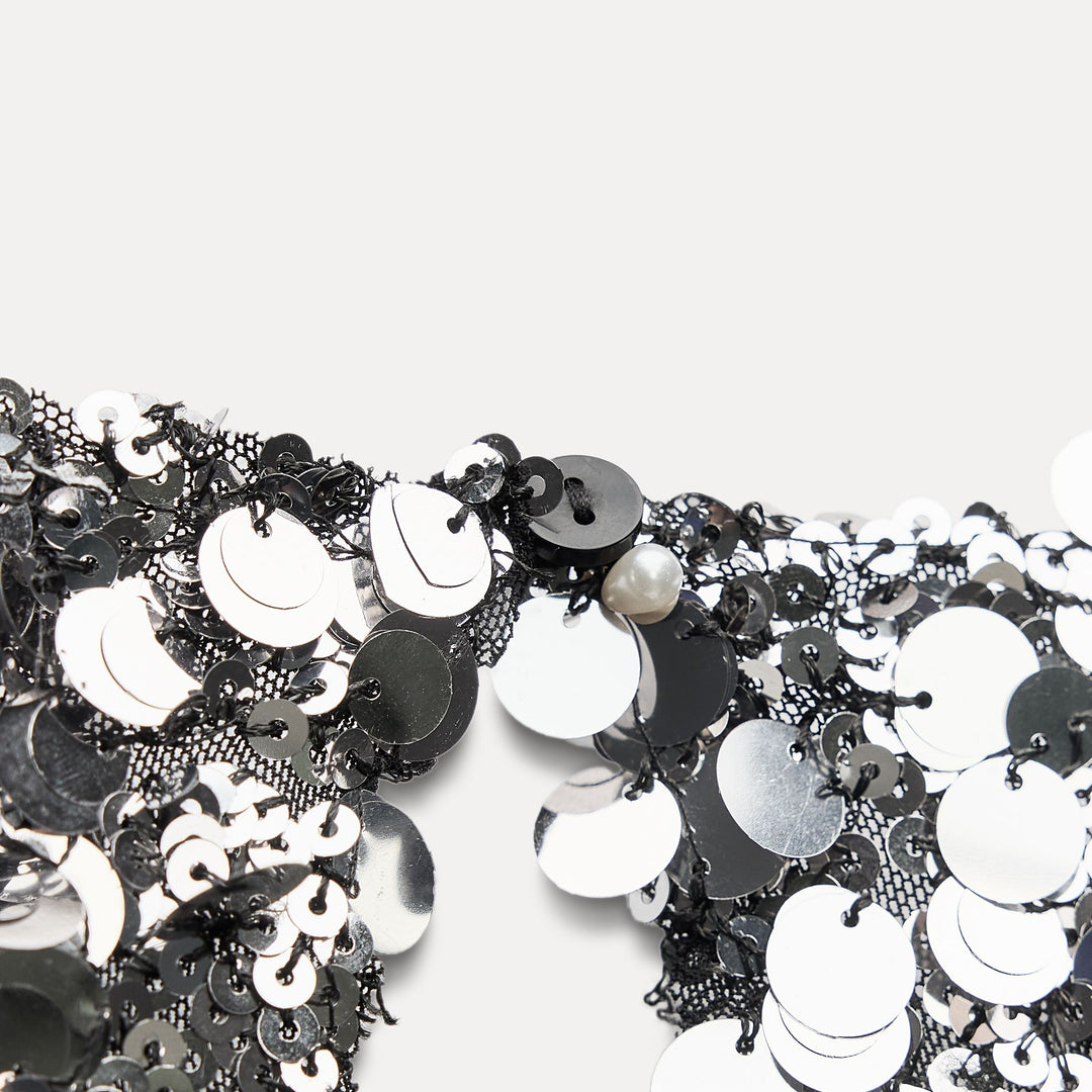 Moudda ZARA - Top Manches Longues à Séquins - Tunisie 4