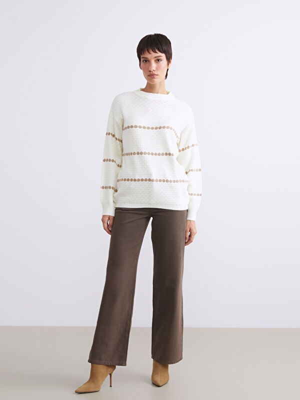 Moudda LC Waikiki - Cv tricot pullover mid pour Femmes - Tunisie 2