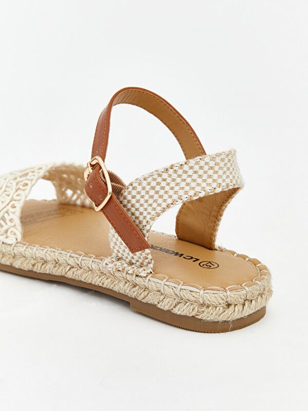 Moudda LC Waikiki - Sandales pour Femme couleur Écru - Tunisie 5
