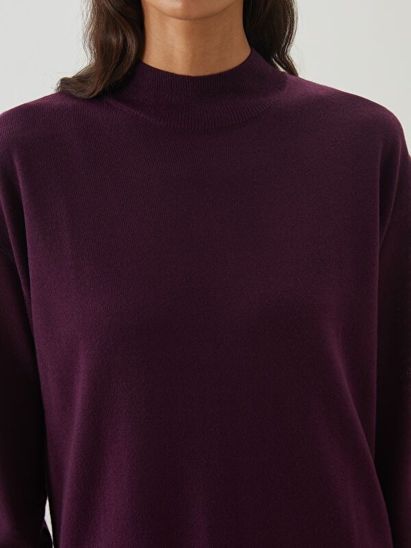 Moudda LC Waikiki - Tunique en tricot Femme Violet foncé - Tunisie 3