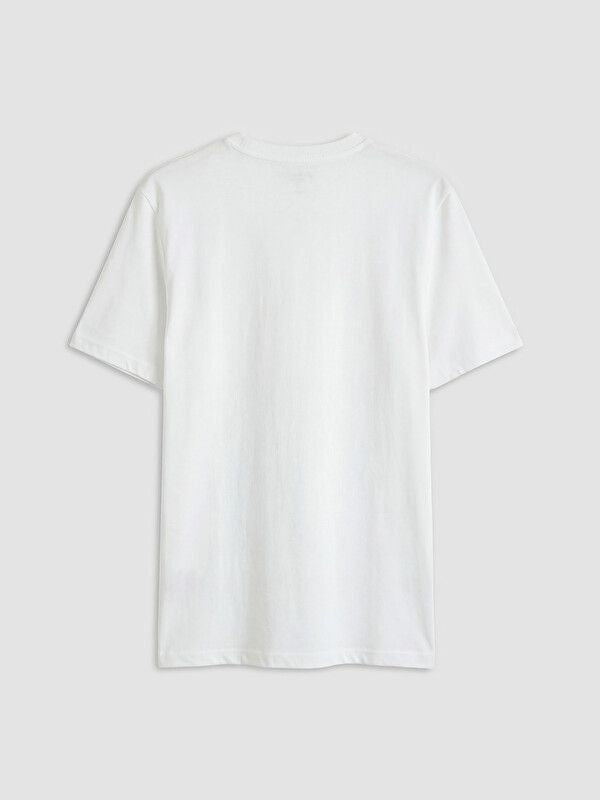 Moudda LC Waikiki - T-shirt imprimé manches courtes en jersey pour Homme couleur Blanc - Tunisie 2