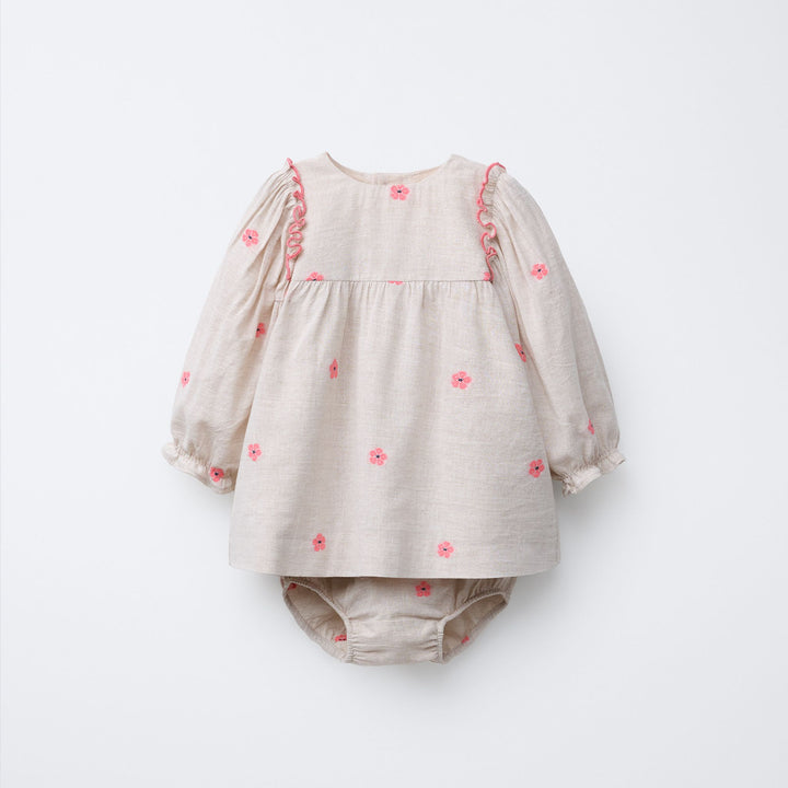 Moudda ZARA - Culotte Robe - Jacquard Fleurs (4T) - Tunisie 1