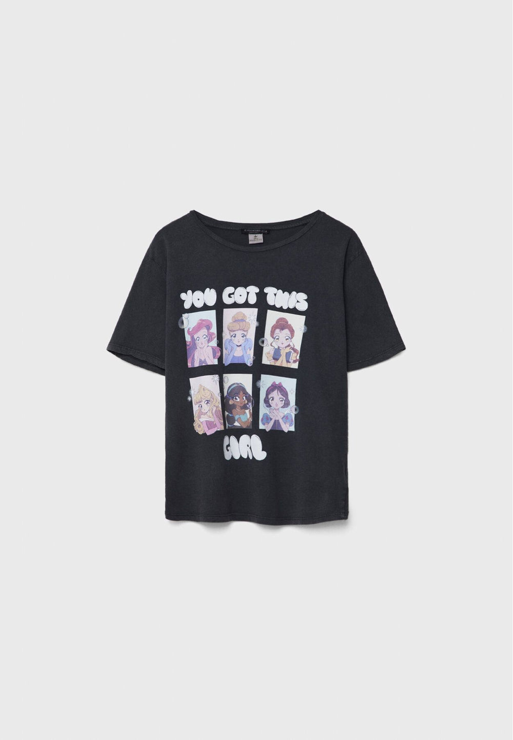 Moudda STRADIVARIUS - T-Shirt Princesses Manches+Calor - Tunisie 2