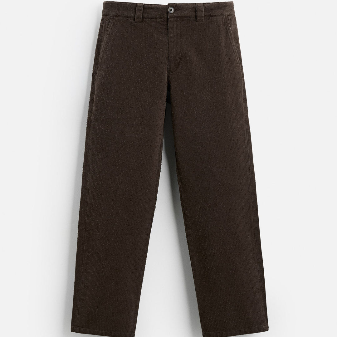 Moudda ZARA - Pantalon Droit - Neps Carmela (Rouille Chaude) - Tunisie 1