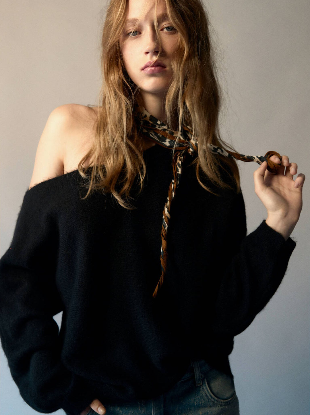 Moudda PULL & BEAR - Pull Léger Soft - Asymétrique - Tunisie 2