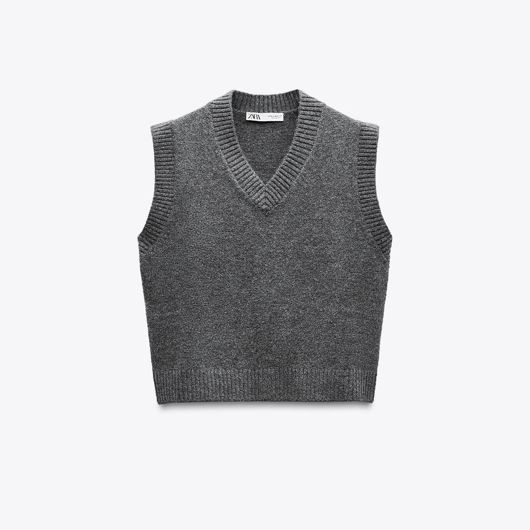 Moudda ZARA - Gilet - Soft & Col Piqué - Tunisie 1
