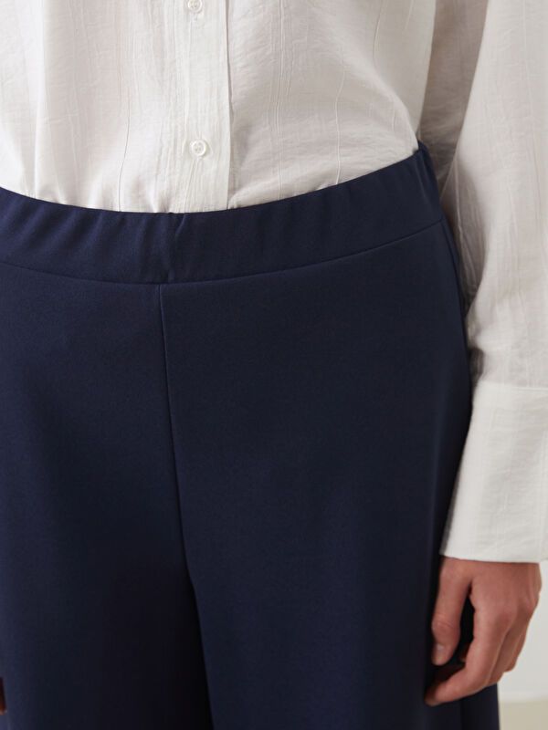 Moudda LC Waikiki - Pantalon en jersey Femme Marine - Tunisie 3