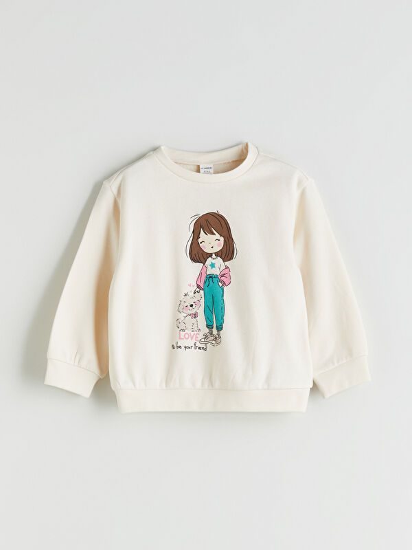 Moudda LC Waikiki - Ensemble jersey Fille Crème - Tunisie 2