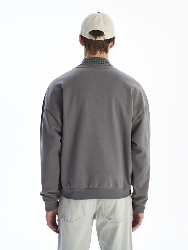 Moudda LC Waikiki - Sweatshirt en jersey Homme Gris foncé - Tunisie 4