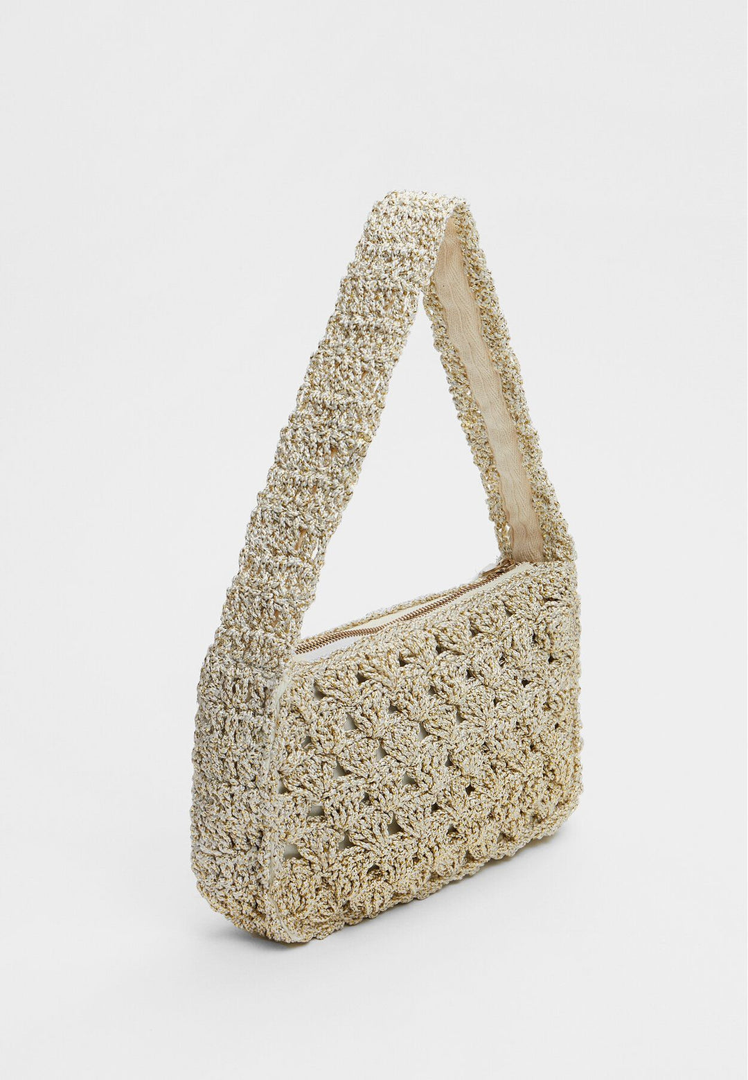 Moudda STRADIVARIUS - Sac à Épaule en Crochet Brillant - Tunisie 4