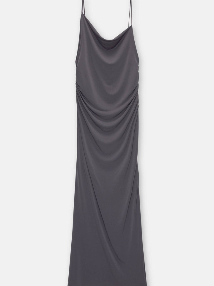 Moudda PULL & BEAR - Robe Midi Encolure Drapée Dos Ouvert - Tunisie 6