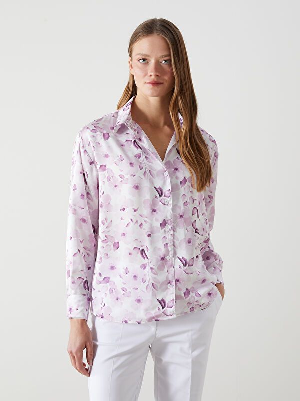 Moudda LC Waikiki - Chemise manches longues en tissu pour Femme - Tunisie 1