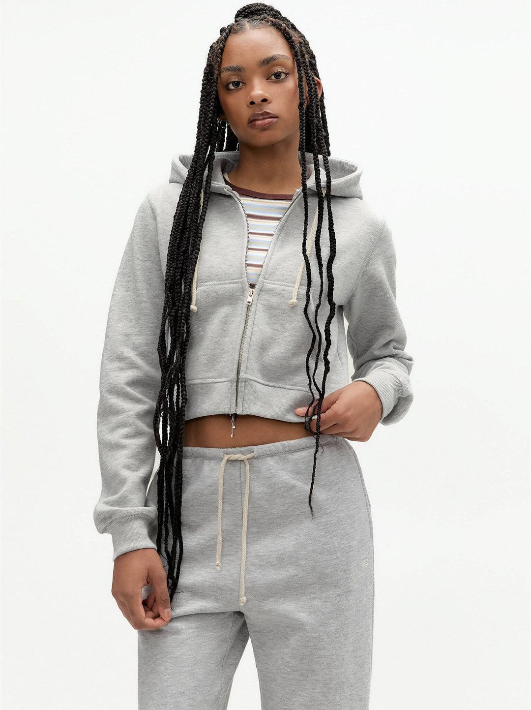 Moudda PULL & BEAR - Sweat Pacific Basique (Gris Vigo) - Tunisie 2