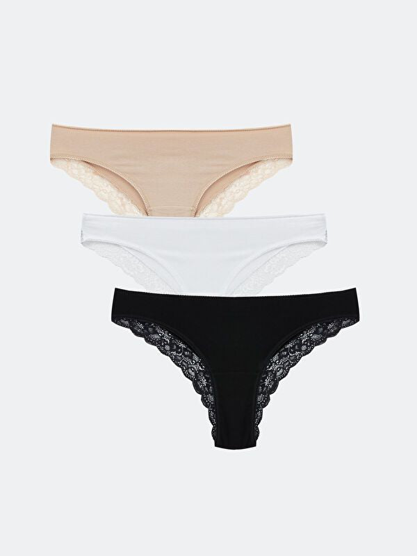 Moudda LC Waikiki - Slip basique Femme Noir - Tunisie 1