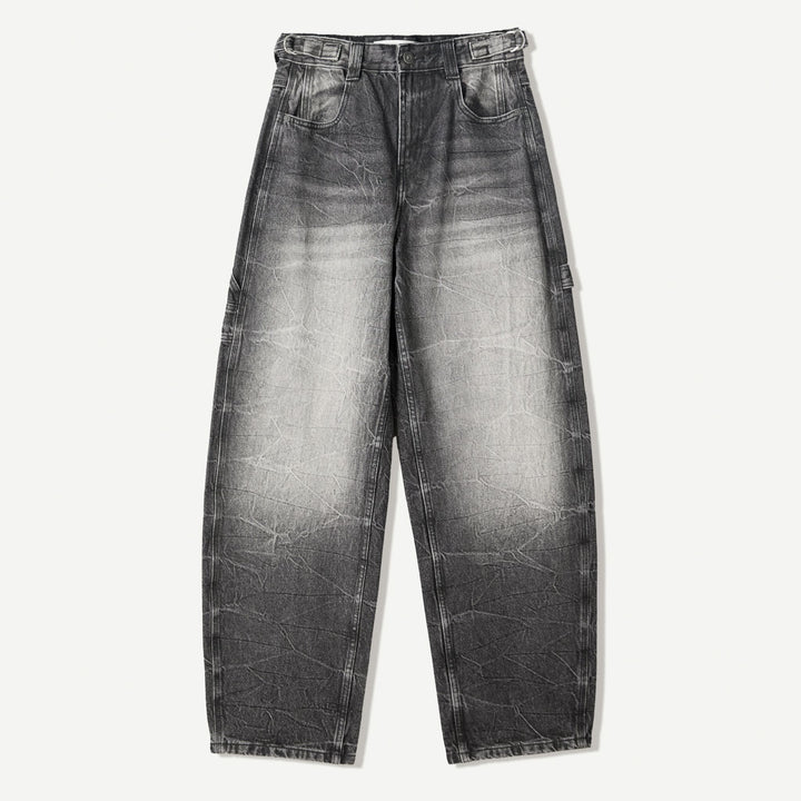 Moudda BERSHKA - Jean Denim Wide Ballon - Carpenter - Tunisie 1