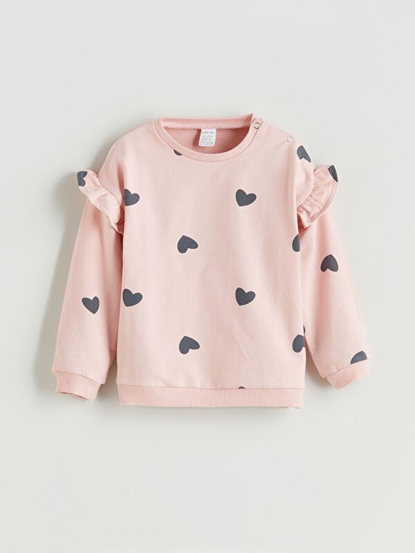 Moudda LC Waikiki - Ensemble en jersey Fille Impression rose terne - Tunisie 2