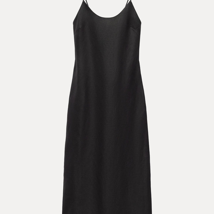 Moudda ZARA - Robe Midi à Bretelles Lin et Viscose - Tunisie 2