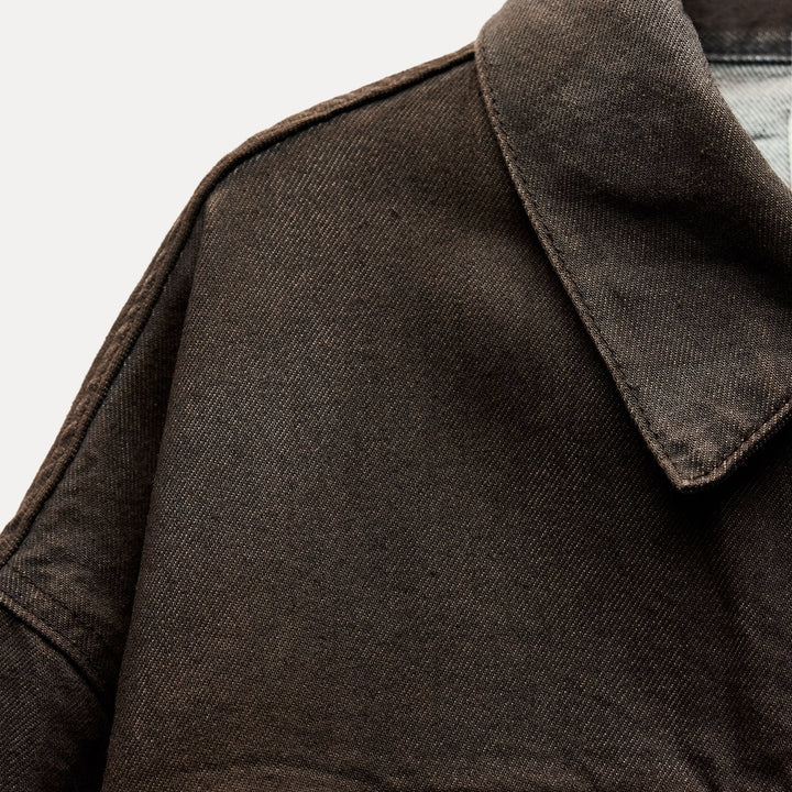 Moudda ZARA - Veste oversized effet cuir - Tunisie 3