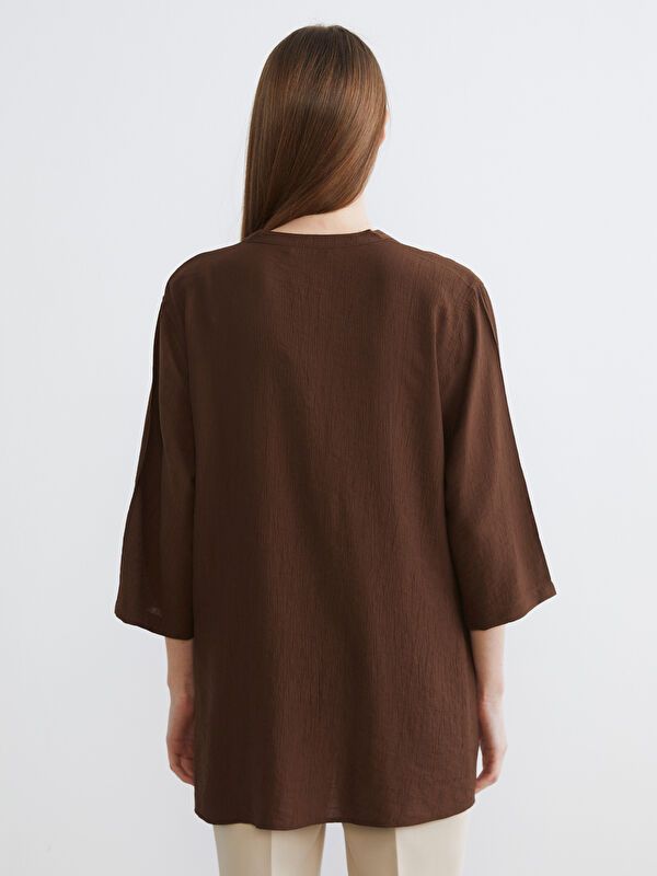 Moudda LC Waikiki - Tunique manches longues en tissu pour Femme - Tunisie 4