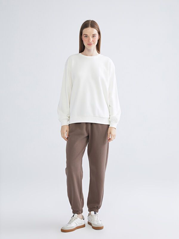 Moudda LC Waikiki - Pantalon en jersey Femme Brun - Tunisie 1