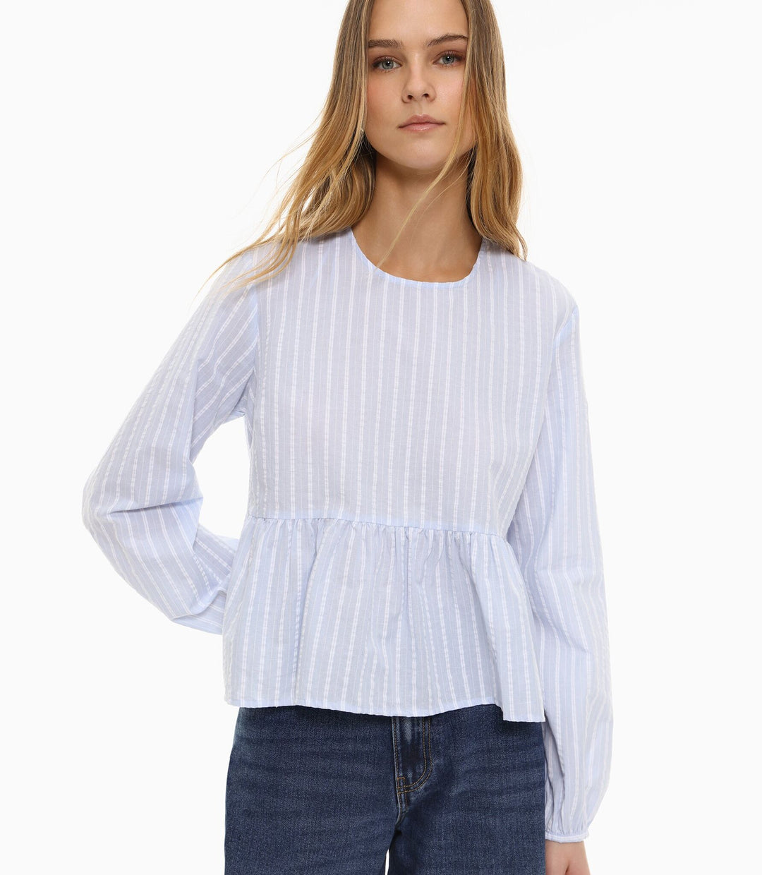 Moudda Lefties - Chemise Peplum - Preppy Stripes - Tunisie 2