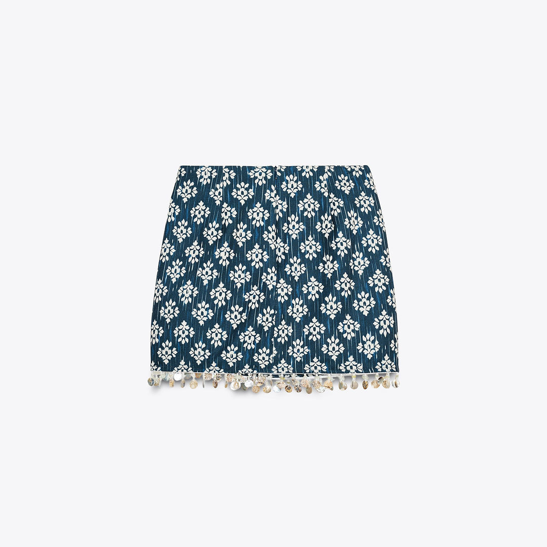 Moudda ZARA - Jupe-Pantalon Paréo - Imprimé & Perles Bas - Tunisie 2