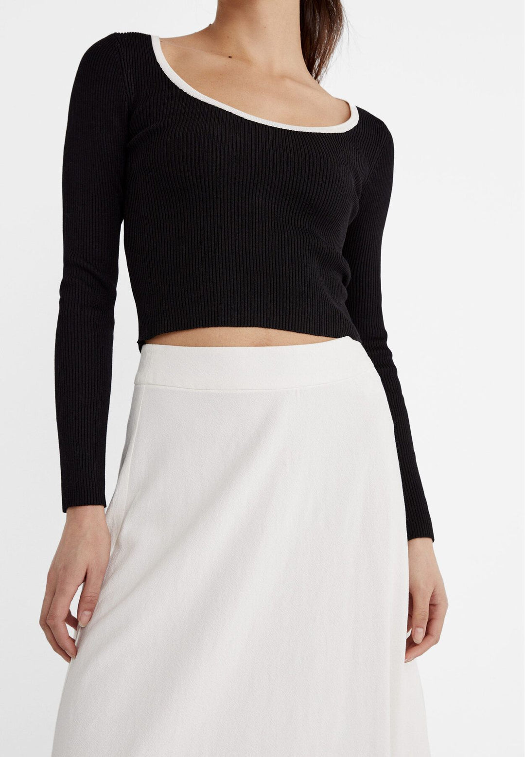 Moudda STRADIVARIUS - Jupe Midi à Superposition Rustique - Tunisie 4