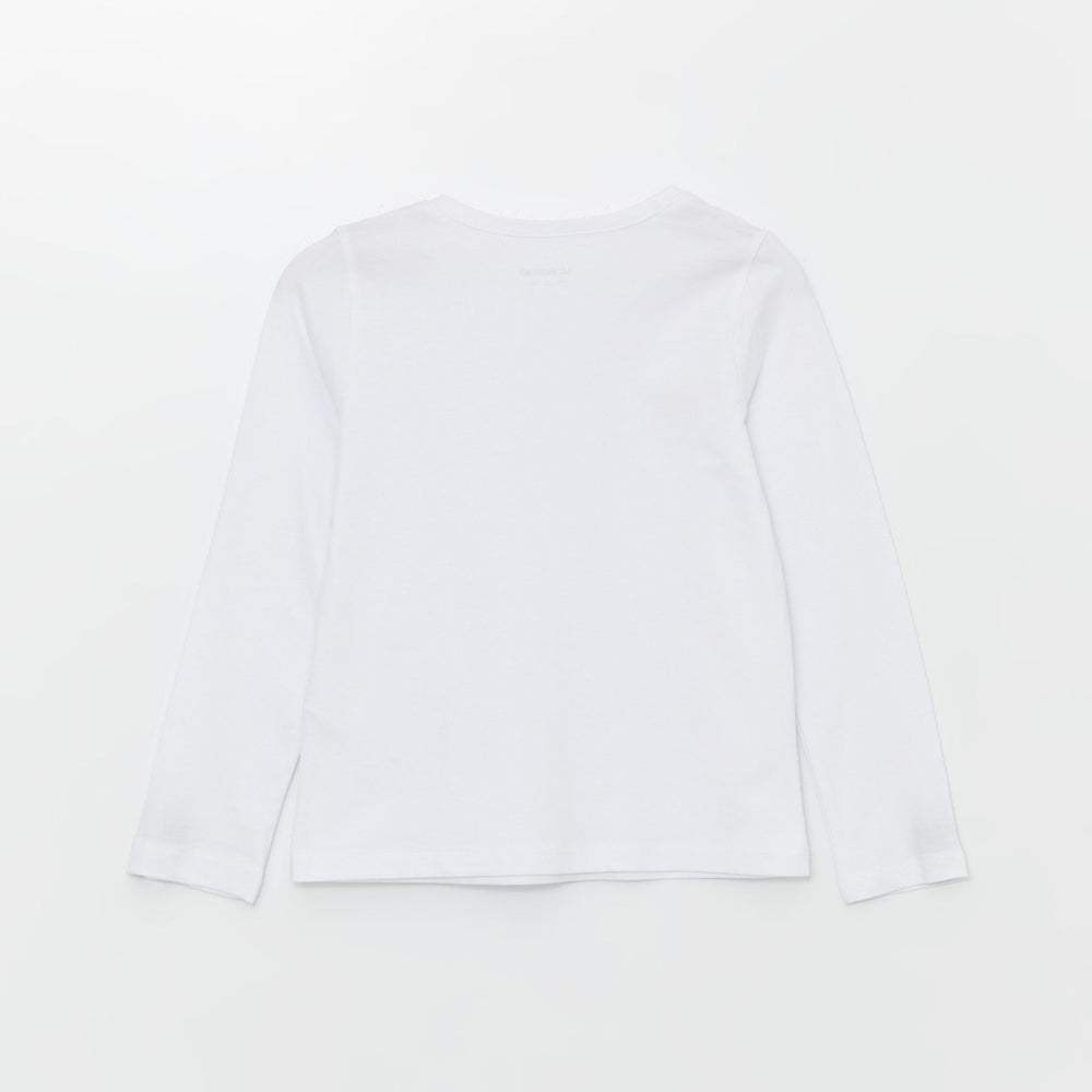 Moudda LC Waikiki - Body jersey basique manches longues Fille Buxe blanc - Tunisie 2