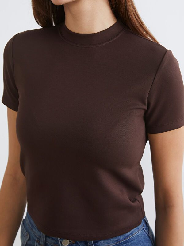 Moudda LC Waikiki - Body basique manches courtes en jersey pour Femme - Tunisie 3