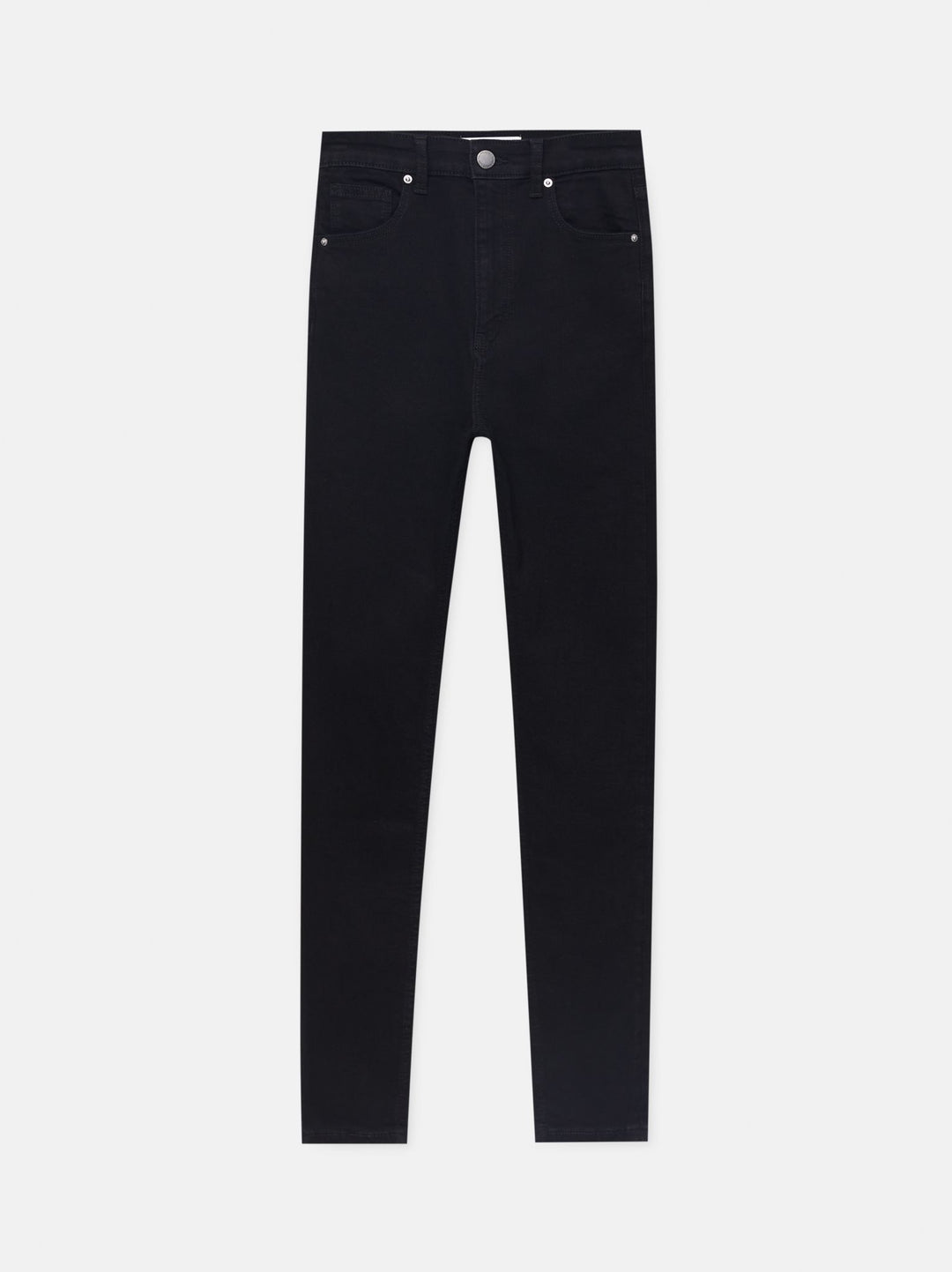 Moudda PULL & BEAR - Pantalon Skinny Super Taille Haute Noir - Tunisie 5
