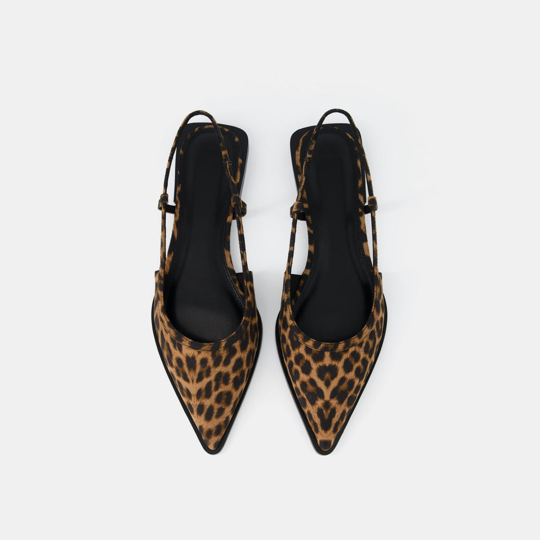 Moudda BERSHKA - Chaussures ballerines bout pointu imprimé animal - Tunisie 2