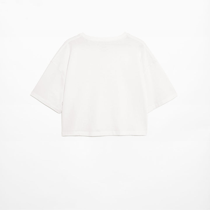 Moudda Oysho - T-Shirt Crop Coton Élasthanne - Tunisie 1