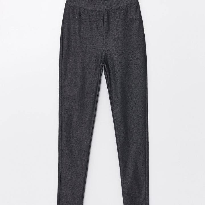 Moudda LC Waikiki - Pantalon jersey basique Fille Marine - Tunisie 1