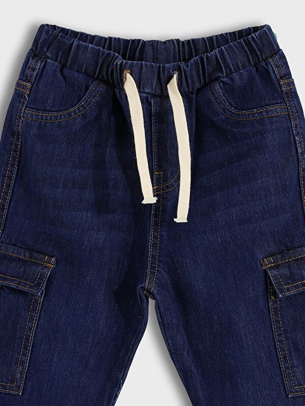 Moudda LC Waikiki - Pantalon tissé en denim Garçon Rodéo noir - Tunisie 4