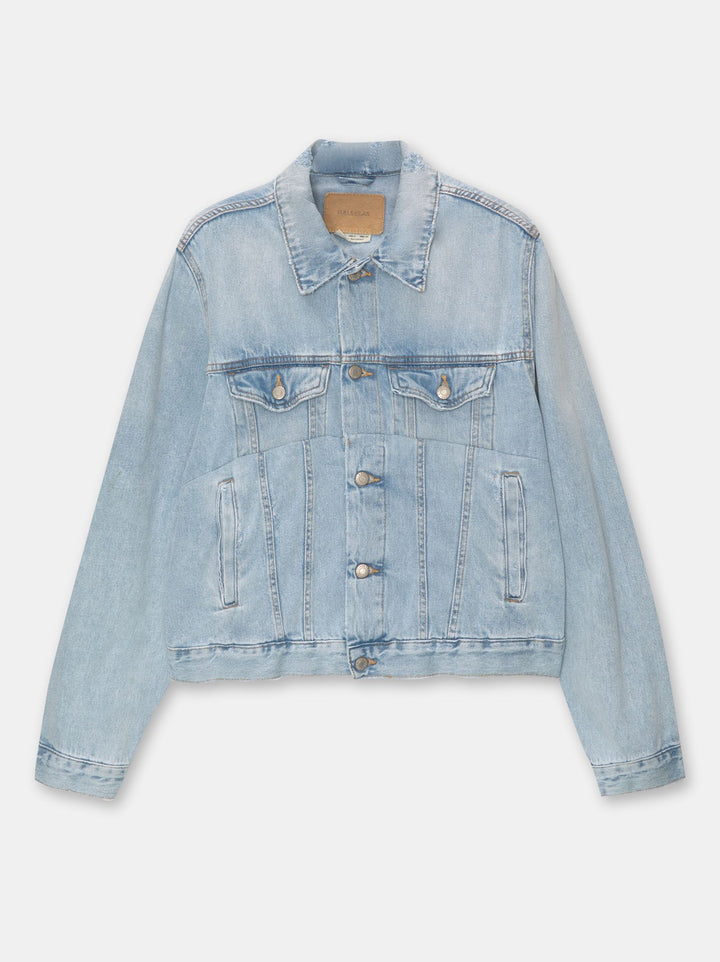 Moudda PULL & BEAR - Veste Denim Boxy Crop - Tunisie 1
