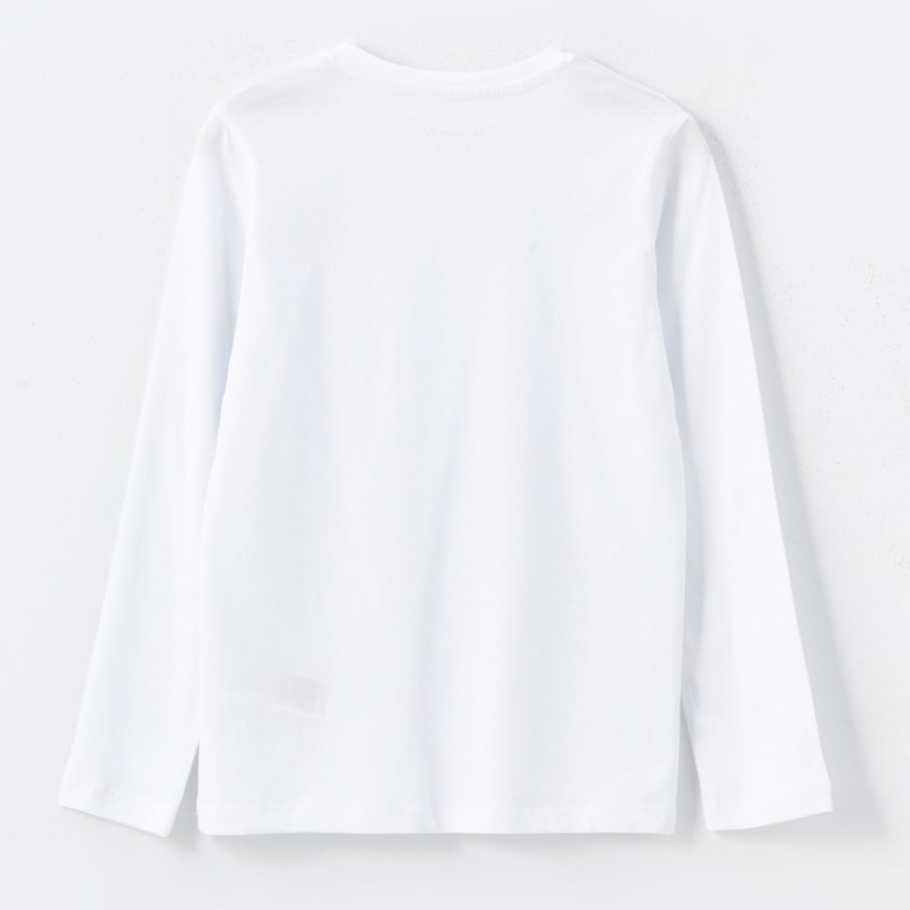 Moudda LC Waikiki - Débardeur sous-vêtement jersey manches longues Garçon Blanc brillant - Tunisie 2