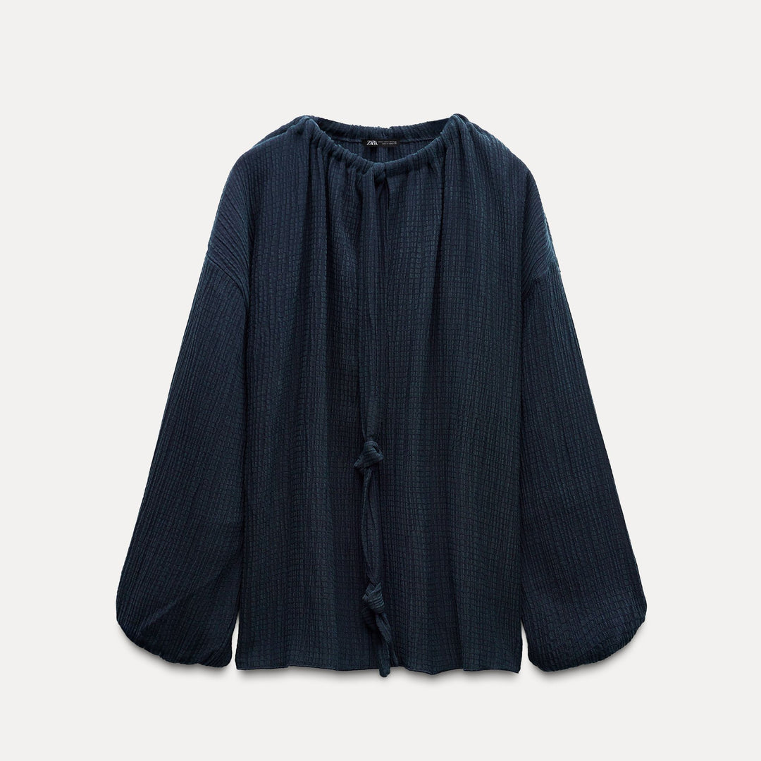 Moudda ZARA - Top nœud texture - Tunisie 2