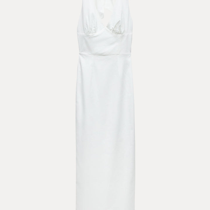 Moudda ZARA - Robe mi-longue corset en lin extensible - Tunisie 3