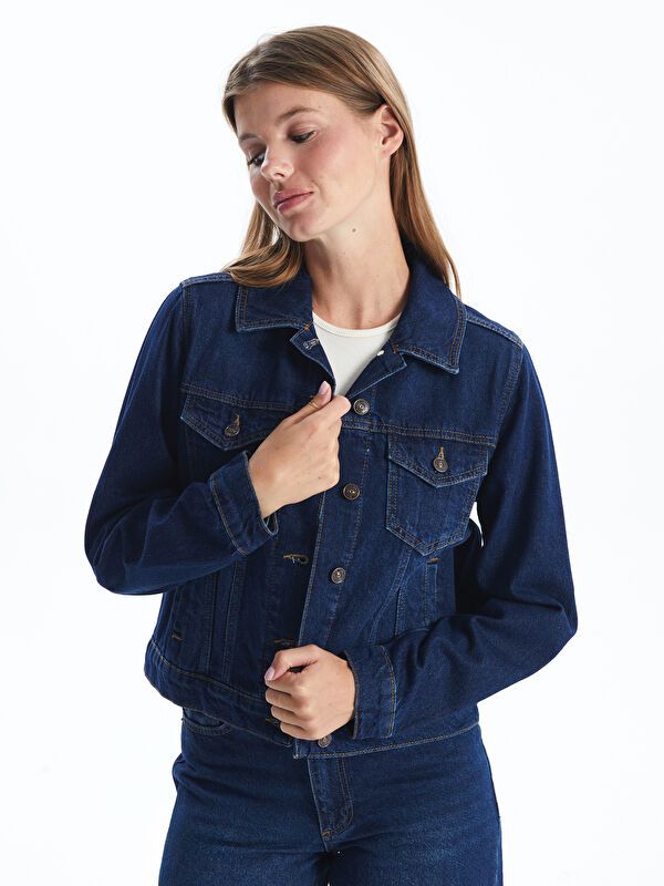 Moudda LC Waikiki - Veste tissée en jean pour Femmes - Tunisie 1