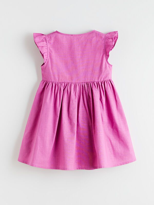 Moudda LC Waikiki - Robe manches courtes en tissu pour Fille - Tunisie 3