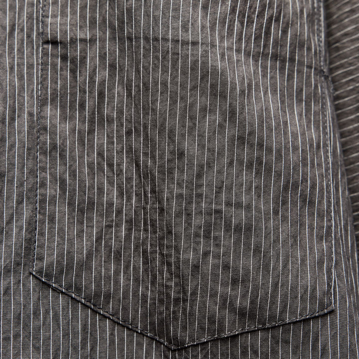 Moudda ZARA - Chemise rayée grise délavée - Tunisie 4