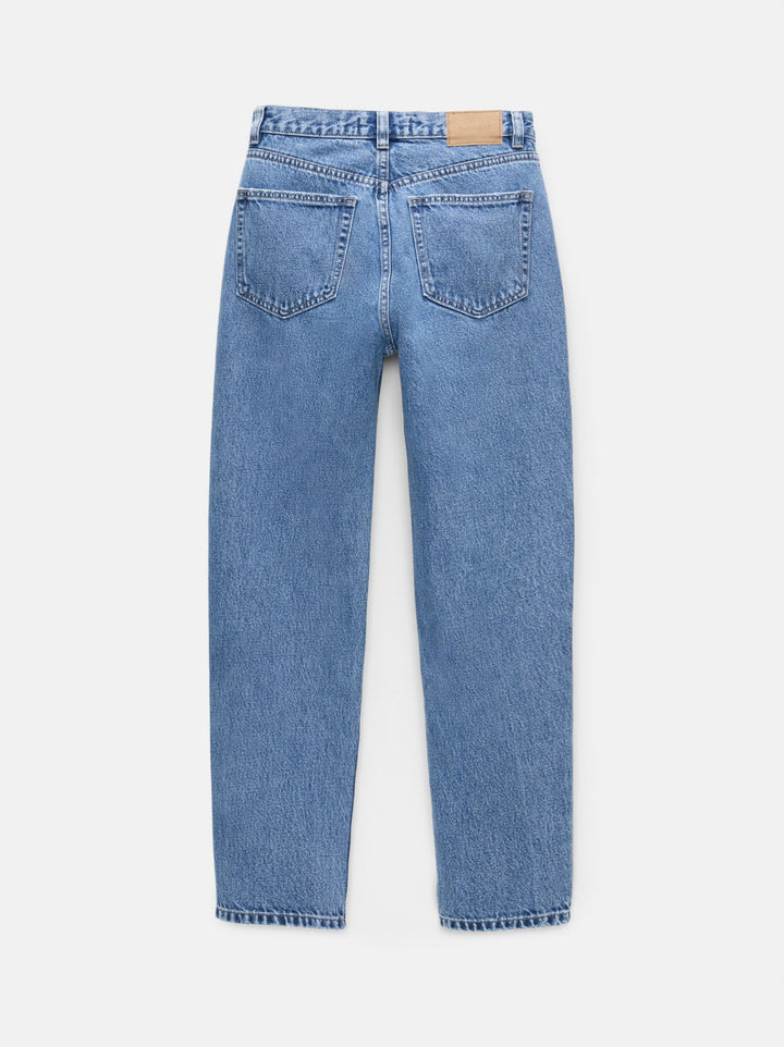 Moudda PULL & BEAR - Pantalon Mom Blanc - Tunisie 4