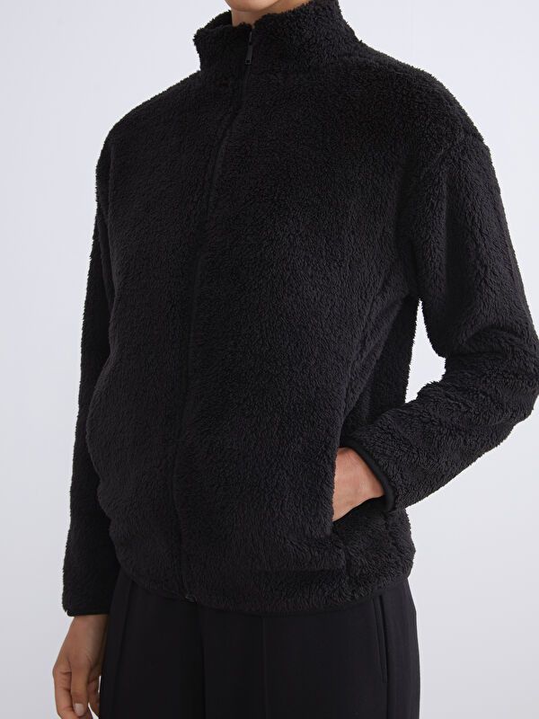 Moudda LC Waikiki - Cardigan jersey Femme Noir - Tunisie 3